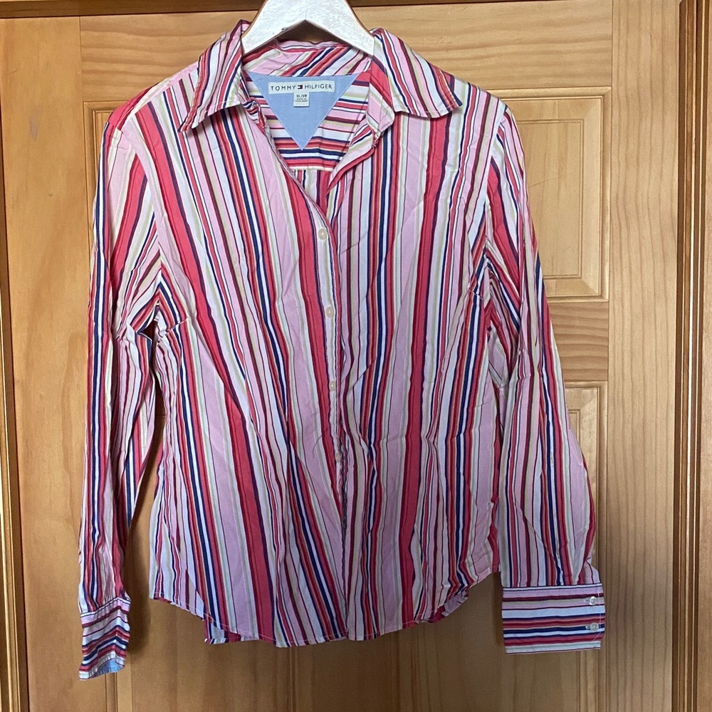 Tommy Hilfiger Multicolor Striped Shirt XL